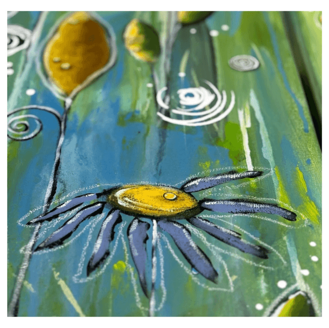 Cartolina doppia Un Mare di Fiori 2